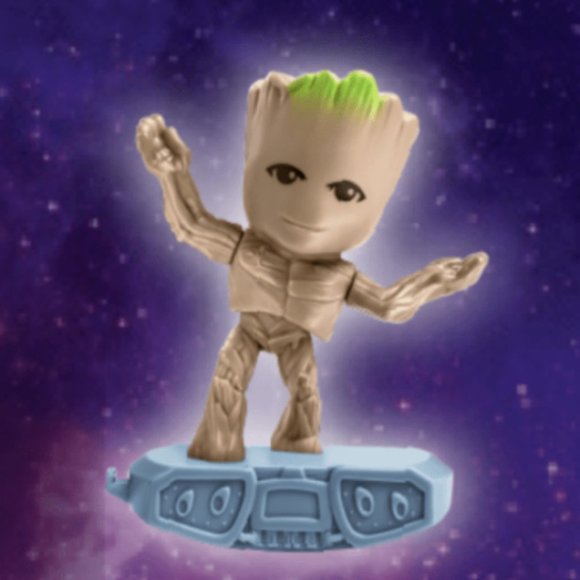 Disney Toys Guardians Of The Galaxy Groot 223 Marvel Mcdonalds Toy